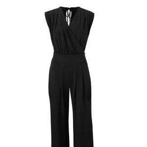 cabi Downtown Jumpsuit (Black) Size Large